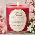 Faith ~ Matthew 17:20 Cherry Blossom, Jasmine, & White Tea