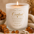 Content ~ Proverbs 23:4 Caramel, Amber & Cashmere